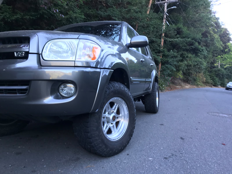 Silver 1st generation Sequoia with 2" lift kit deluxe, OME suspension